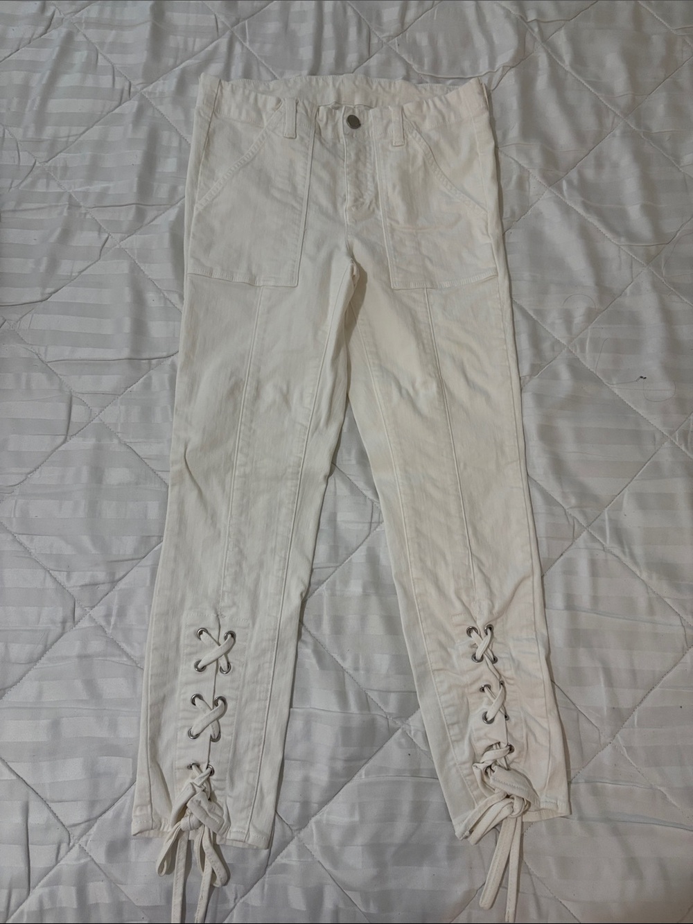 Vince Camuto Women’s White Denim Pants